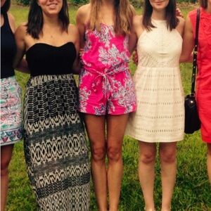 Lilly Pulitzer shorts romper